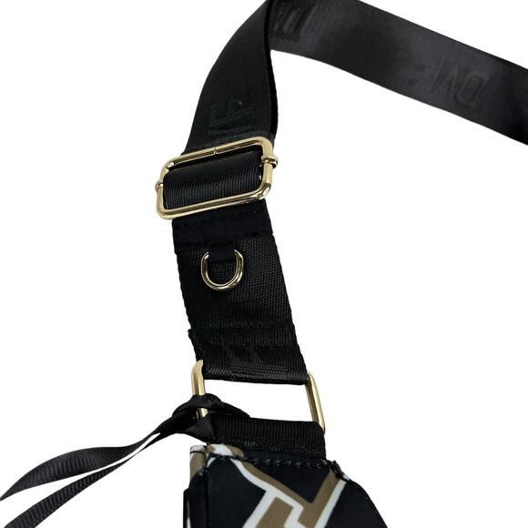 DVF Diane Von Furstenberg Target Utility Crossbody Bag Vintage Wave New - Picture 9 of 14